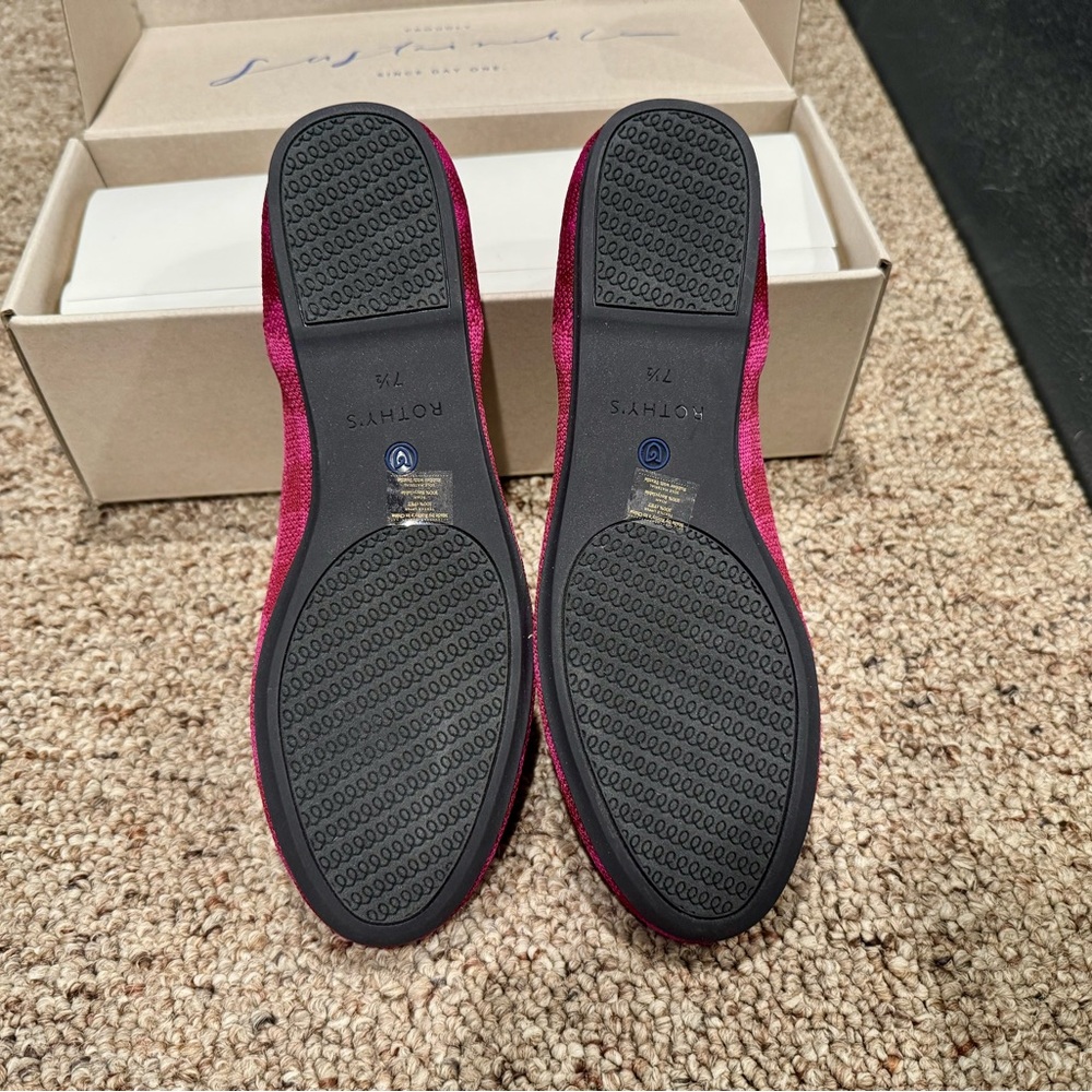 Rothy’s Cherry Gingham Loafer - Picture 5 of 6